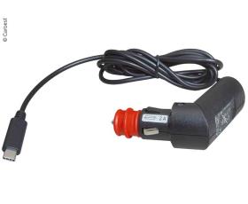 USB car charging cable 12-24V, 5V, 300mA, cable length: 1,8m