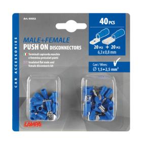 Flachsteckhül.&-stecker b