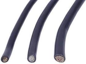 Car cable (colour: black) 16 mm