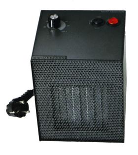 Ecomat Classic fan heater 230V 450/750/1500W