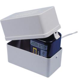 Battery box for block battery 6V