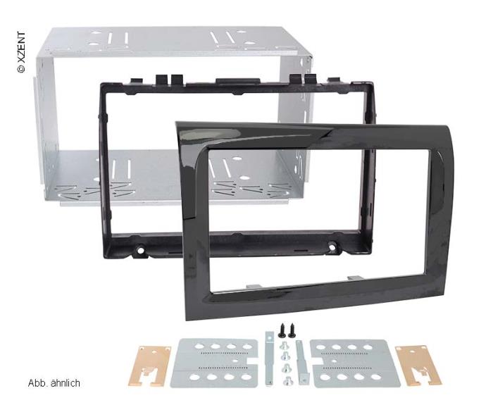 Navigation Installations tilbehør: Dobbelt DIN panel til Kenwood Navi DNX450TR t