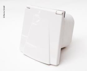 Socket 12V+HDMI white
