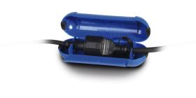 Schuko Safebox cable safe small, blue