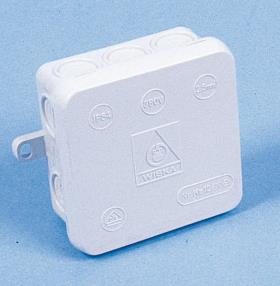 Junction box for damp rooms (loose)