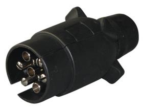 7-pole plastic caravan plug