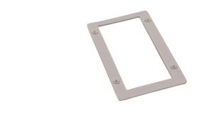 Rectangular rubber gasket