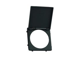 Presto: hinged lid for socket outlet, slate grey