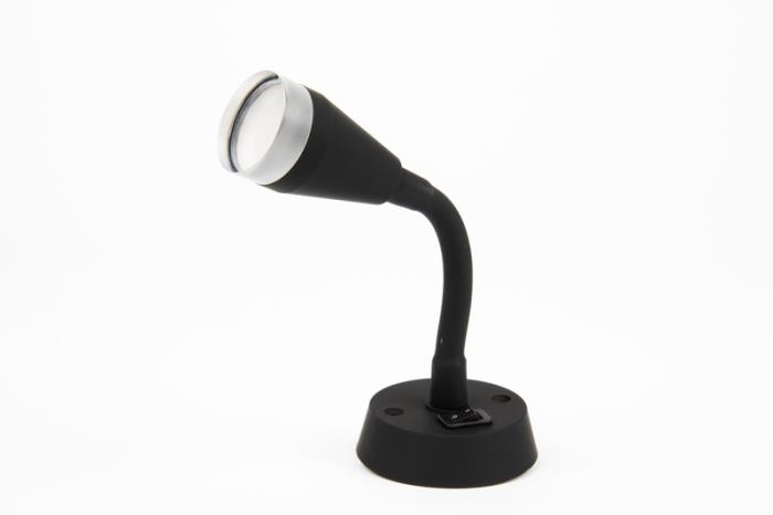 LED-spot med fleksibel arm