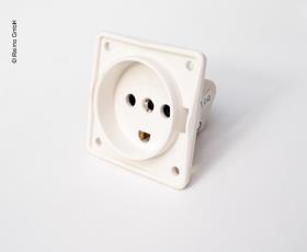 Socket outlet 230V white