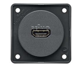 HDMI built-in socket anthracite,loose