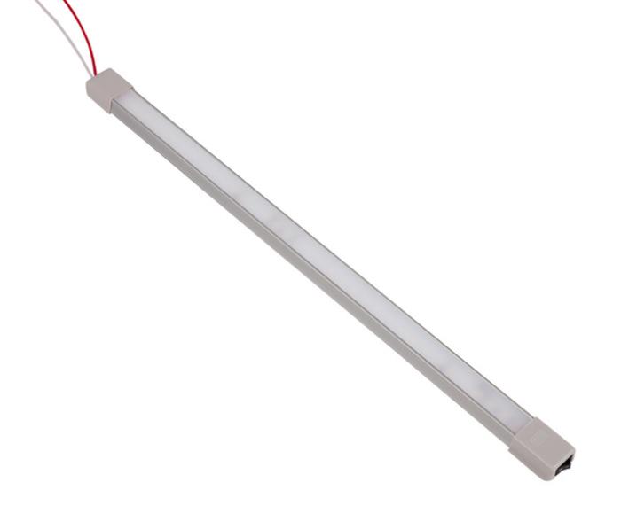 LED 12V aluminium linjelygte med tænd / sluk-knap, længde: 468mm, 36 lysdioder