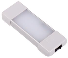 12V LED light with on/off switch, length: 170mm, 18 LEDs, aluminium