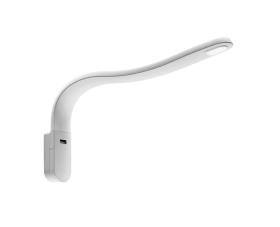 LED-svanehals lys hvid, silikonebelagt, med USB-A-forbindelse