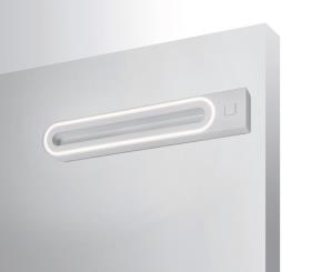 LED-væglampe G / USB 12V / 3W med afbryder uden USB, farve: hvid