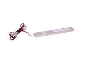 LED lys 200x30x10mm aluminium, 12V / 3.3W