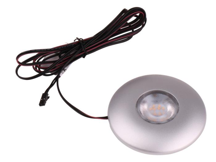 12V LED spot aluminium, 2,5 watt