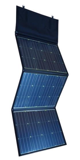 Monokrystallinsk, sammenfoldeligt solcellemodul 190W