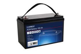 CARBEST AGM-batteri 100Ah 330x171x220mm