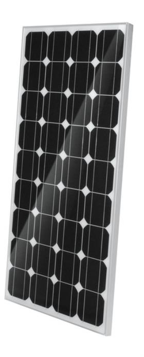 Carbest CB-100 solcelle-panel 100W, 1200x550x35mm, monokrystaller
