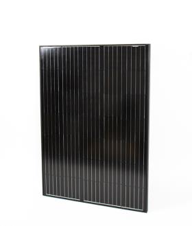 Højtydende solcellemodul 190 W fuld sort med aluminiumsramme