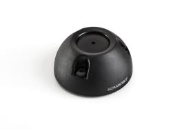 Roof bushing plastic 2-8m, horizontal, black