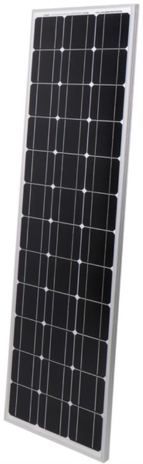  SLIM solar module 100W, 1580x410x35mm, monocrystalline