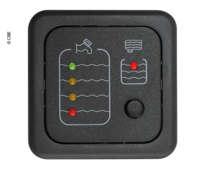 LED testpanel MT214 / G grå til drikkevandstank