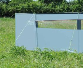 Wind shield extension FÖHR 1,6 x1,3m, closed