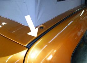 Keder rail for VW Caddy