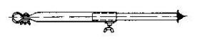 Gale support 170-250cm: steel 22mm