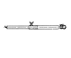 Dachhakenst.170-260cm ALU