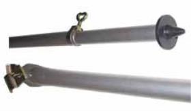 Gale support alu 170-260cm 25mm