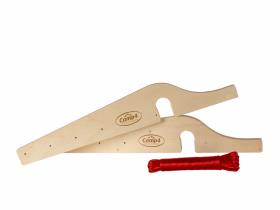 Clothesline holder 15mm, ply wood for caravans