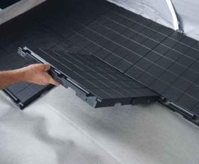 Ikafloor floor covering front element bevelled