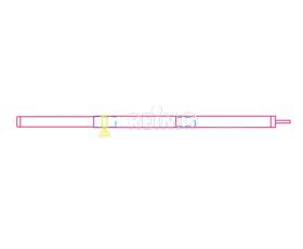 Aufstellstab teleskopisk 180-220cm