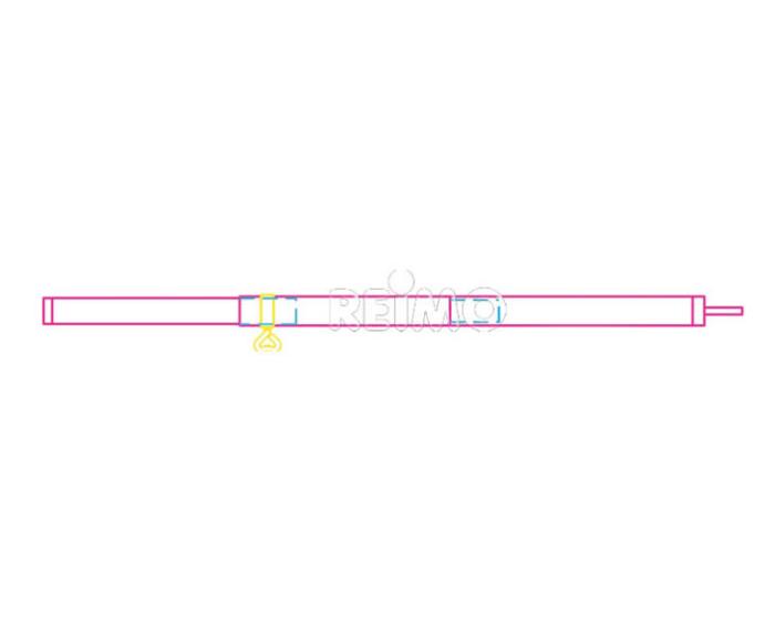 Aufstellstab teleskopisk 180-220cm