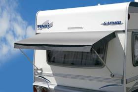 Caravan vinduesmarkise-stang aluminium 80x220cm