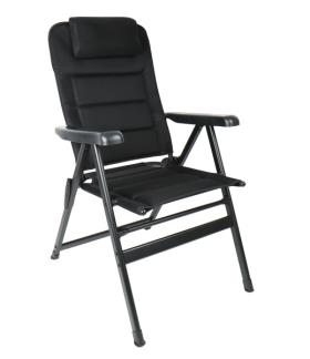 Camp4 Folding Camping Chair MALAGA BREEZE PLUS upholstered, pull-out headrest
