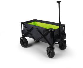 Folding handcart with exra wide tires