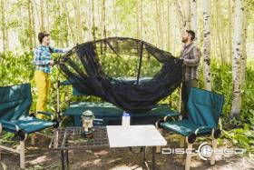 Disc-O-Bed Mosquito net with frame