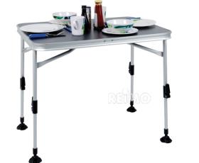 Folding Camping Table, PARIS, 80x60x70cm, Tabletop: Chic Anthracite