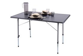 Camp4 Camping Table, ULF III, 115x70x50-69, dark grey