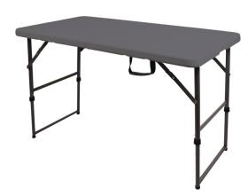 Foldbord Easy I L: 122xB: 61cm i gråt