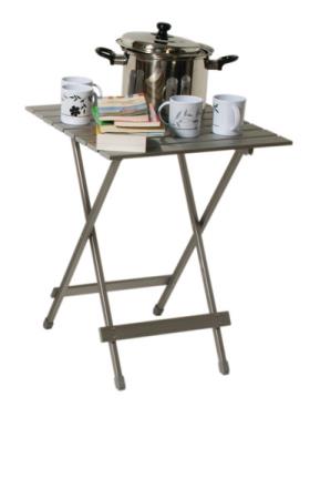 Small Camping Table, Camp4 Single, 50x50 cm, Aluminium