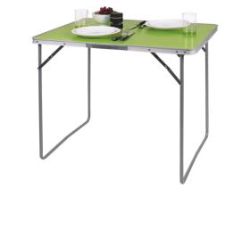 Camp4 Camping Table TWIGGY Lime 80x69x60cm; MDF Table Top