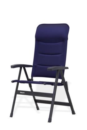 Campingstol MAJESTIC, blå, DuraDore 2D mesh