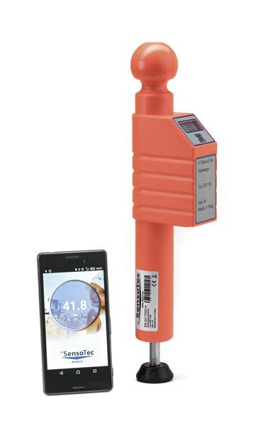 Digital lodret belastning skala STB 150, orange med Bluetooth