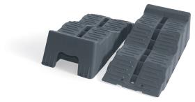 Step wedges Level Up Plus grey up to 5t, 2 pieces with bag