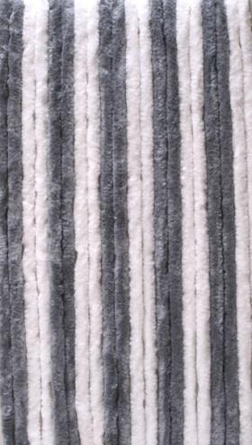 Fleece curtain 120x185cm, grey/white for panel van